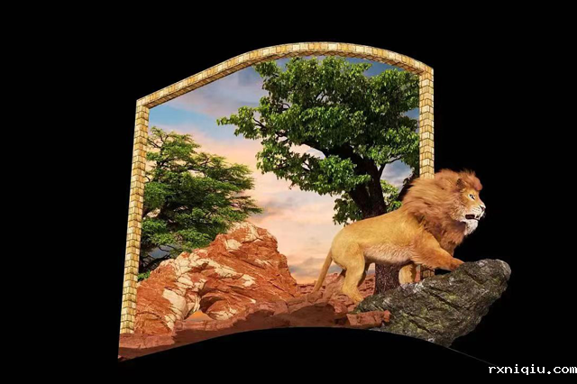 狮子王裸眼3D动画效果及制作展示