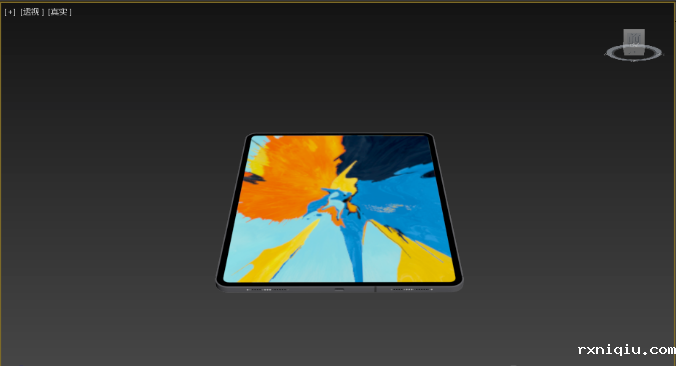 01打开一个ipad产品模型