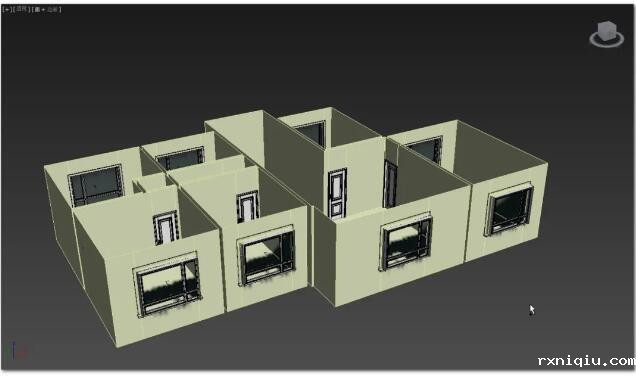 3DSmax单面创建空间场景